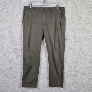 Buck Mason Olive Green Drawstring Chino Pants Mens 32x25 Outdoor Casual